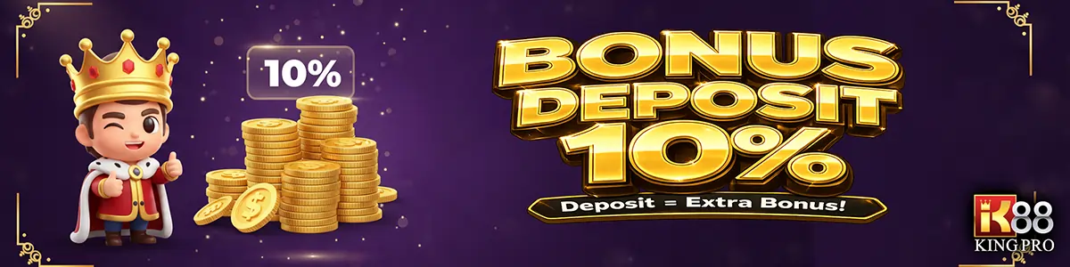 Bonus Deposit 10%